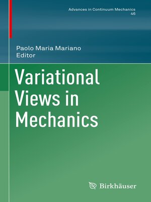 cover image of Variational Views in Mechanics